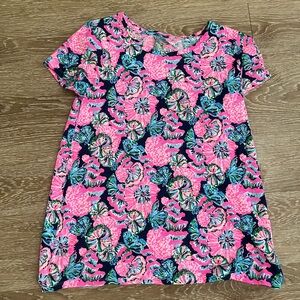 Lilly Pulitzer Etta scoop neck tee